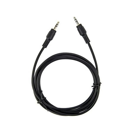 UPC: 0810606030758 | Rocstor Y10C189-B1 6Ft Slim 3.5Mm Stereo Cable Male To Male Gold Plated Black
