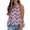 Red-B, variant on American Flag Tank Tops Women Fourth Of July WoWomens Tshirt Shirts Shorts Casual One Piece Shirt Adjustable Straps Bib Shorts