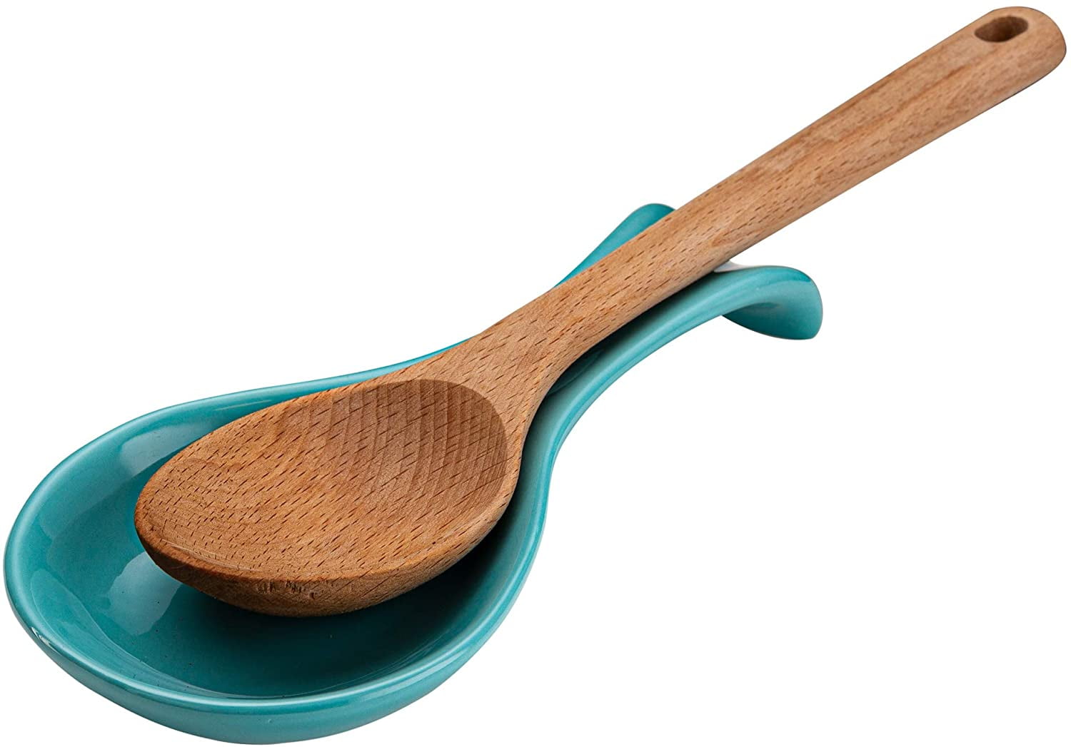 Kook Ceramic Spoon Rests, Set Of 2, Aqua : Target