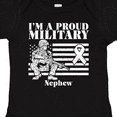 thumbnail image 4 of Inktastic Proud Military Nephew Red Friday Boys Baby Bodysuit, 4 of 5