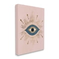thumbnail image 3 of Evil Eye Glam Boho Pattern Bold Blue Pink 36 in x 48 in Painting Canvas Art Print, by Stupell Home Décor, 3 of 7