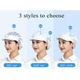 thumbnail image 2 of 4 Pcs Chapeaux de Chef-Chapeaux de Cuisine Filet de Cuisson pour Adultes, Bleu, 2 of 3