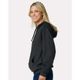 thumbnail image 2 of JERZEES IC49MR Ultimate CVC Hooded Sweatshirt-Black Ink Heather-2XL, 2 of 6