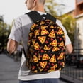 thumbnail image 7 of Fotbe Cartoon Pizza Lightweight Casual Laptop Backpack for Men and Women, Daily use Waterproof backpack, Backpack for College, 7 of 7