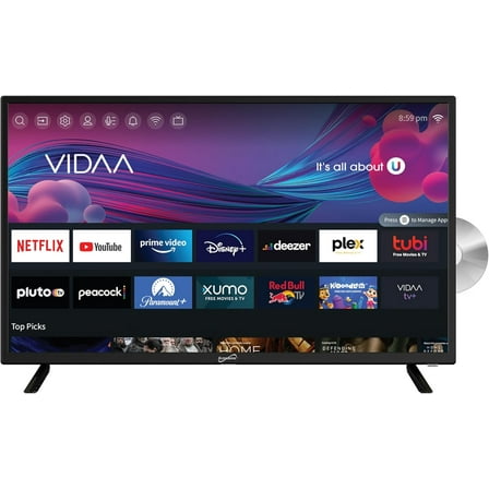Supersonic 32" Class HDTV (1080p,720p,1080i,480p,480i) TV/DVD Combo (SC-3226SDVD)