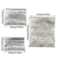 thumbnail image 3 of Reusable Storage Bags | Mylar Bags for Storage | Reusable Aluminum Foil Sealable Zipper Storage Bags | Small Size 10 Pack for Freezer Fridge Organization, 3 of 9