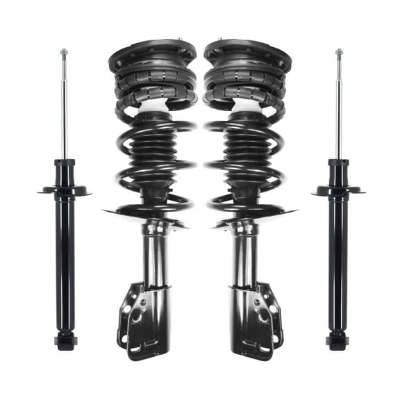 Set 4 Front Quick Complete Strut-Rear Strut For 1995-1999 Chevrolet Cavalier