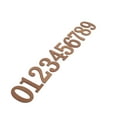 thumbnail image 2 of Wood Numbers For Crafts, Wooden Numbers 10pcs  For Decorations, 2 of 7