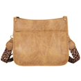 thumbnail image 1 of Bolso bandolera con correa de guitarra de leopardo multicolor para niñas y mujeres, 1 of 5
