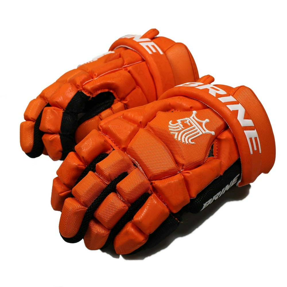 Brine King Superlight 2 Lacrosse Gloves Orange
