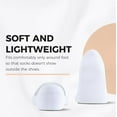 thumbnail image 2 of JIANFANG Cotton Socks with SEAMLESS TOE & SOFT AND LIGHTWEIGHT - ANTI-SLIP CUFF for Men and Women Moisture-Wicking - 4 Pack, 2 of 8