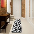 thumbnail image 6 of Dailycode Hallway Runner Rug 2x6 Non Slip Absorbent Soft Floor Mat for Home Kitchen Bedroom Entrance Horse Silhouette, 6 of 7
