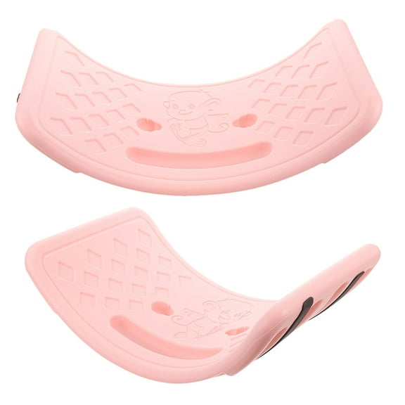 Raindrops 2Pcs Pink Wobble Boards for Toddlers Balance Coordination Indoor Integration