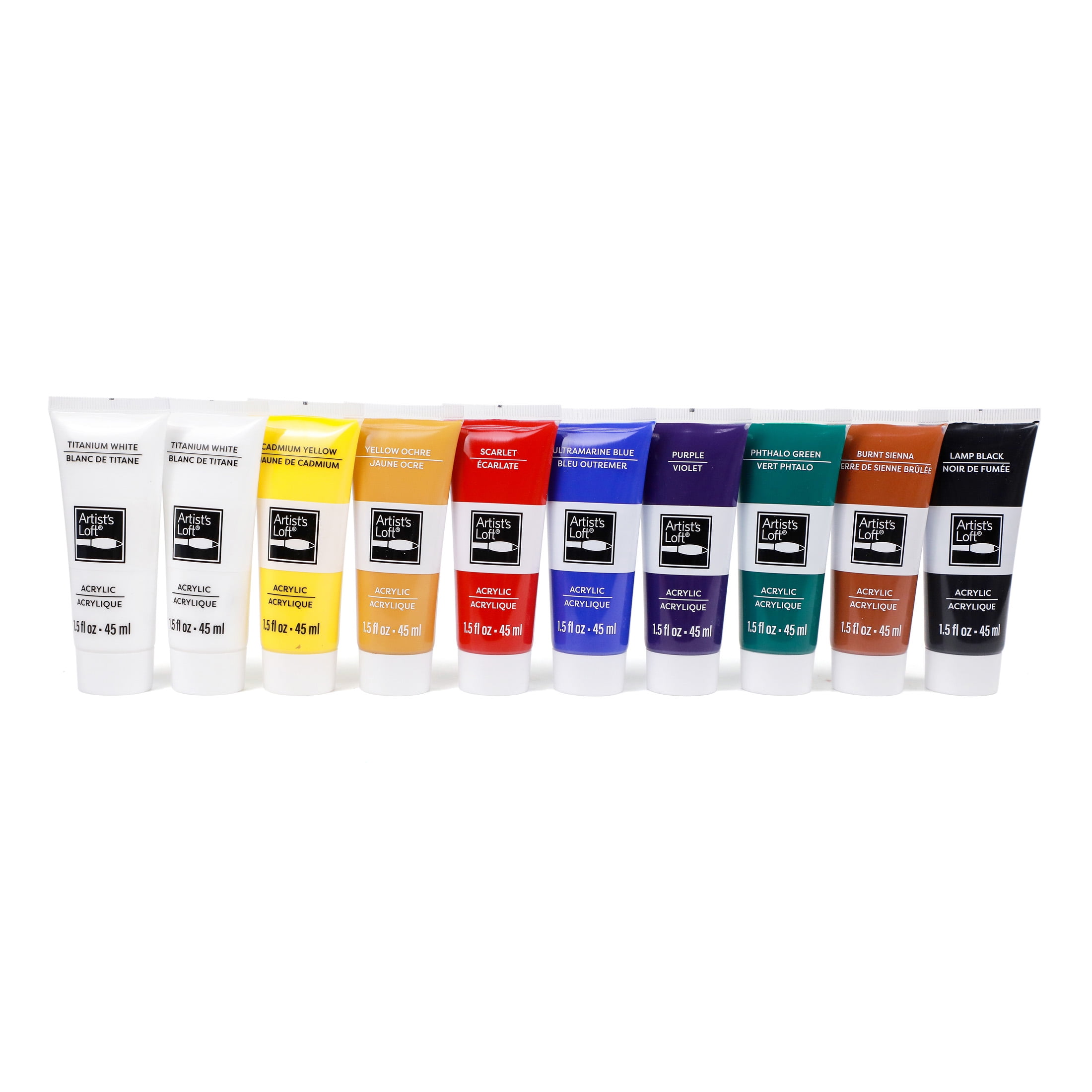 Acrylic Paint Art Set by Artist's Loft - Art Set for Drawing - Painting - Coloring - Arts & Crafts - 1 Pack