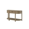 thumbnail image 4 of Miekor Furniture Curved 1-Drawer Console Table - Toffee 65835, 4 of 5