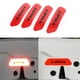thumbnail image 4 of Kenally 4 Uds. Pegatina reflectante para puerta de coche, cinta de advertencia, pegatinas para coche, tiras reflectantes, marca de seguridad con estilo Automoción decorativa y accesorios Kenally VI006716-00, 4 of 6
