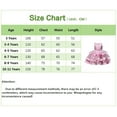 thumbnail image 2 of BintaRealwax Flower Girl Dress Embroidery Birthday Sleeveless Wedding Trail Puffy Tulle Layer Skirt Hem, 2 of 3