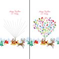 thumbnail image 3 of Imagen De Huellas Dactilares,Feliz Navidad DIY Huella Dactilar Libro De Visitas Pintura De Huellas Dactilares Eficiencia Maximizada, 3 of 9