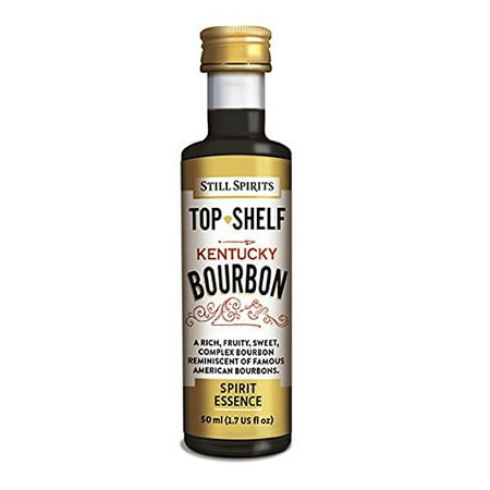 Top Shelf Kentucky Bourbon Essence Flavours 2.25LThis 50ml Bottle Flavours 2.25L of Vodka or spirit By Still (Best Top Shelf Vodka)