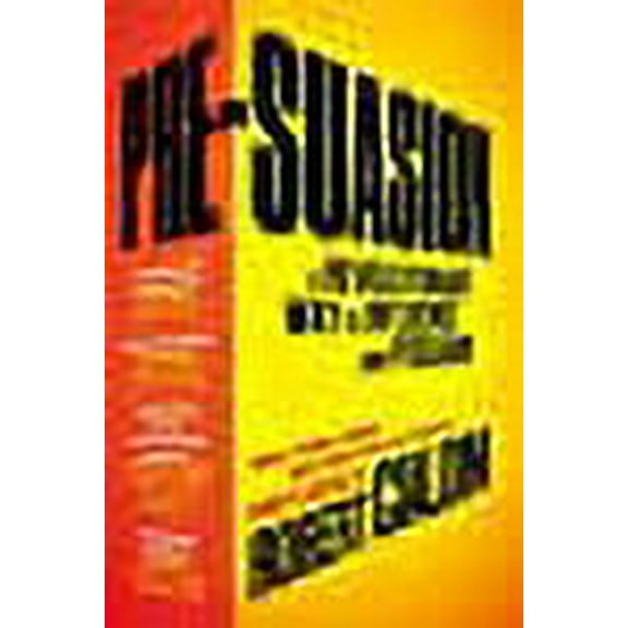 Pre-Suasion Robert Cialdini (Paperback)