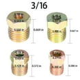 thumbnail image 5 of waltyotur 25 Ft. 1/4 & 3/16 Brake Line Tubing Kit Zinc-Coated Steel Tube Roll with 16 & 16 Fittings, 5 of 7