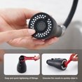 thumbnail image 5 of Kitchen Faucet Pull Down Sprayer Head Replacement 3 Functions with 15 Adapters Matte Black, 5 of 9