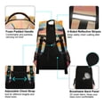 thumbnail image 4 of FORMRS Kids School Backpack Elementary Student Unisex Travel Bookbag with Reflective Stripes, Goldfish, 4 of 7
