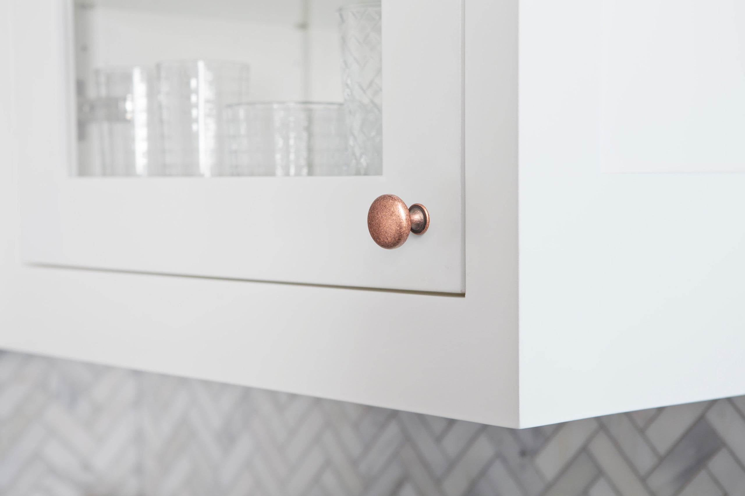 Goo-Ki 12 Pack 1.18" Hole Center Antique Copper Cabinet Drawer Knobs, Zinc Alloy Cabinet Handles for Bar Cupboard Closet Wardrobe