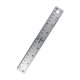thumbnail image 5 of Regla de metal de acero inoxidable regla recta orificio colgante de la línea de servicio pesado dibujante de la regla de dibujo de la regla de dibujo 20 cm, 5 of 8