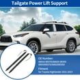 thumbnail image 2 of Rear Left Right Tailgate Power Lift Support for Toyota Highlander 2021-2023 Rear Liftgate Power Hatch Shock Strut No.68910-0E070/68920-0E050 Electric Trunk Power Liftgate 1 Pair, 2 of 7