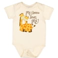 thumbnail image 3 of Inktastic My Nonna Loves Me Boys or Girls Baby Bodysuit, 3 of 5