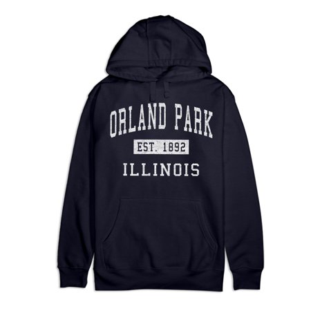 Orland Park Illinois Classic Established Premium Cotton Hoodie