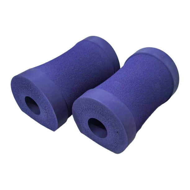 Almohadillas de flexiones para ejercicios de suelo, ladrillos de Pilates estables, accesorios cómodos Morado oscuro