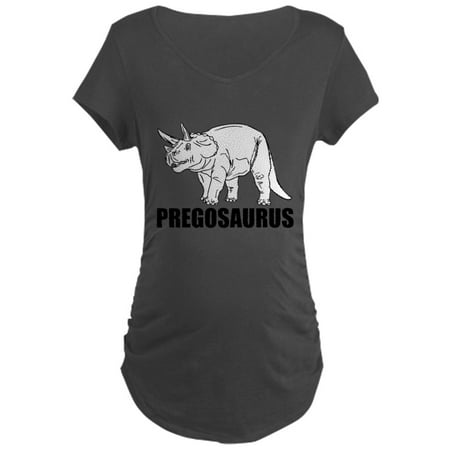

CafePress - PREGOSAURUS Maternity T Shirt - Maternity Dark T-Shirt