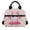 Cute Axolotl Mushroom Print, variant on HUIACONG Aluminum Film Material Lunch Bag with Frog Mushroom Design, Reusable Insulated Lunch Tote for Daily School and Office Use