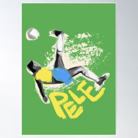 Pele Poster Wall Art, Modern Wall Decor, 8x12 UNFRAMED