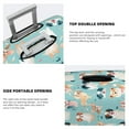 thumbnail image 3 of Susaid Colorful Dog Print Elastic Washable Suitcase Cover with Hidden Zipper, Fits 18-32 Inch Luggage for Protection During Travel-Medium, 3 of 7