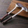 thumbnail image 6 of Meijiashe Stainless Steel Soup Ladle with Long Wooden Handle for Kitchen or Restaurant, 6 of 10