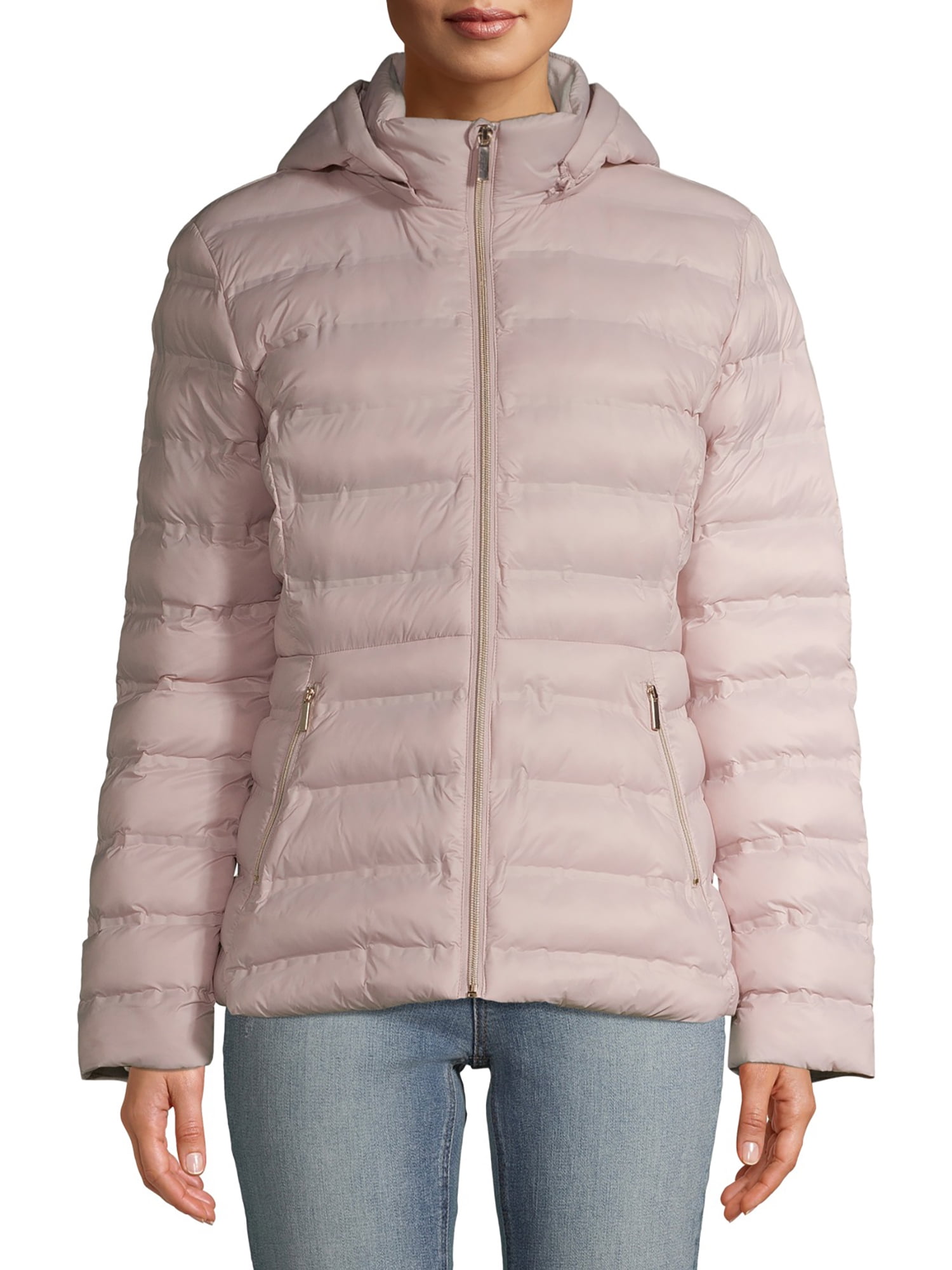 michael kors black quilted jacket