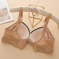 thumbnail image 7 of Womens Push Up Bras, Womens Comfortable Wireless Lace Bras Push Up Seamless Bralettes Soft V Neck Brassiere Full Coverage Everyday Bra M-3XL Womens Bras Clearance under $5, 7 of 7