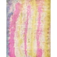 thumbnail image 1 of Ahgly Company Indoor Rectangle Abstract Sun Yellow Abstract Area Rugs, 5' x 7', 1 of 6