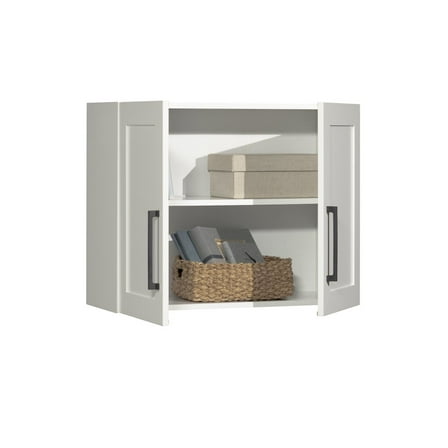 Sauder HomePlus Storage Cabinet, Soft White finish