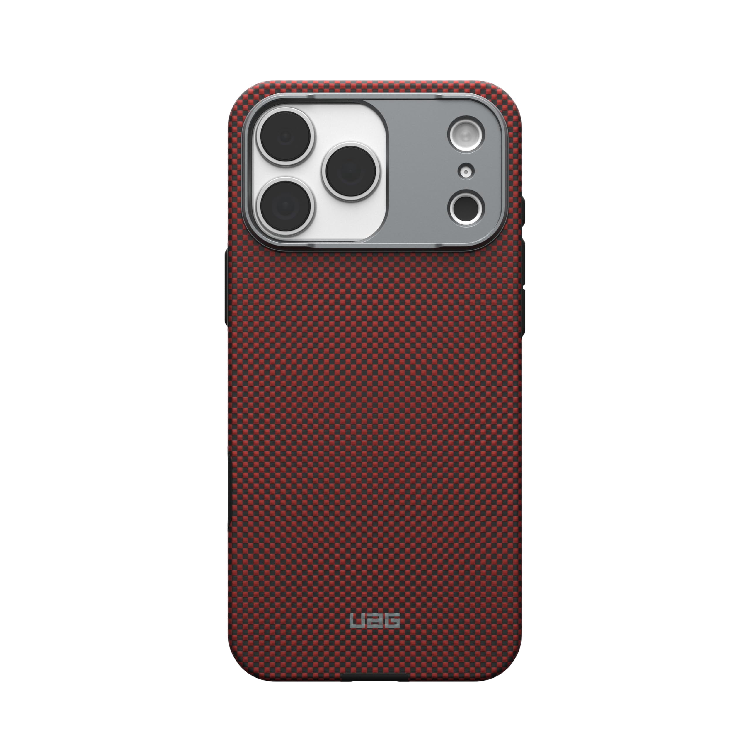UAG iPhone 17 Pro Max Case Fibr Armr - Compatible with MagSafe Military Grade Protective Cover, Orange/Charcoal