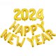 thumbnail image 2 of Globo de película de aluminio con letras de Feliz Año Nuevo de 16 pulgadas, decoración con escena de Año Nuevo, 2 of 4