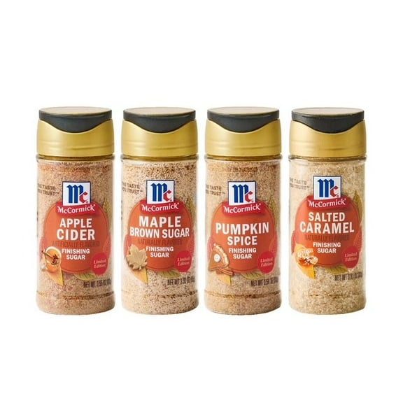 McCormick Fall Finishing Sugar Limited Edition Complete Full Set Of 4 New 2025