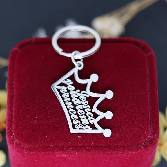 Custom Personalized Name Keychain Men Women Jewelry Gift Stainless Steel Pendants Keyring Custom Letter Number Key Chain