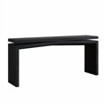 thumbnail image 5 of Mesa de consola de chapa de madera maciza rústica de 65 pulgadas, mesa de sofá de entrada de granja larga para sala de estar, pasillo, detrás del sofá, apartamento, 5 of 5