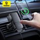 thumbnail image 2 of Soporte para teléfono para coche Baseus, cargador inalámbrico infrarrojo RGB15W QI para iPhone, Xiaomi, Samsung, carga rápida, fácil control, 2 of 5