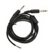 thumbnail image 1 of Cable De Repuesto Para Auriculares De Aviación, Plug And Play, Conector De Altavoz De 1/4 De Pulgada, Cubierta Exterior De PVC, Enchufe Doble GA, Cable Duradero Para Auriculares, 1 of 7