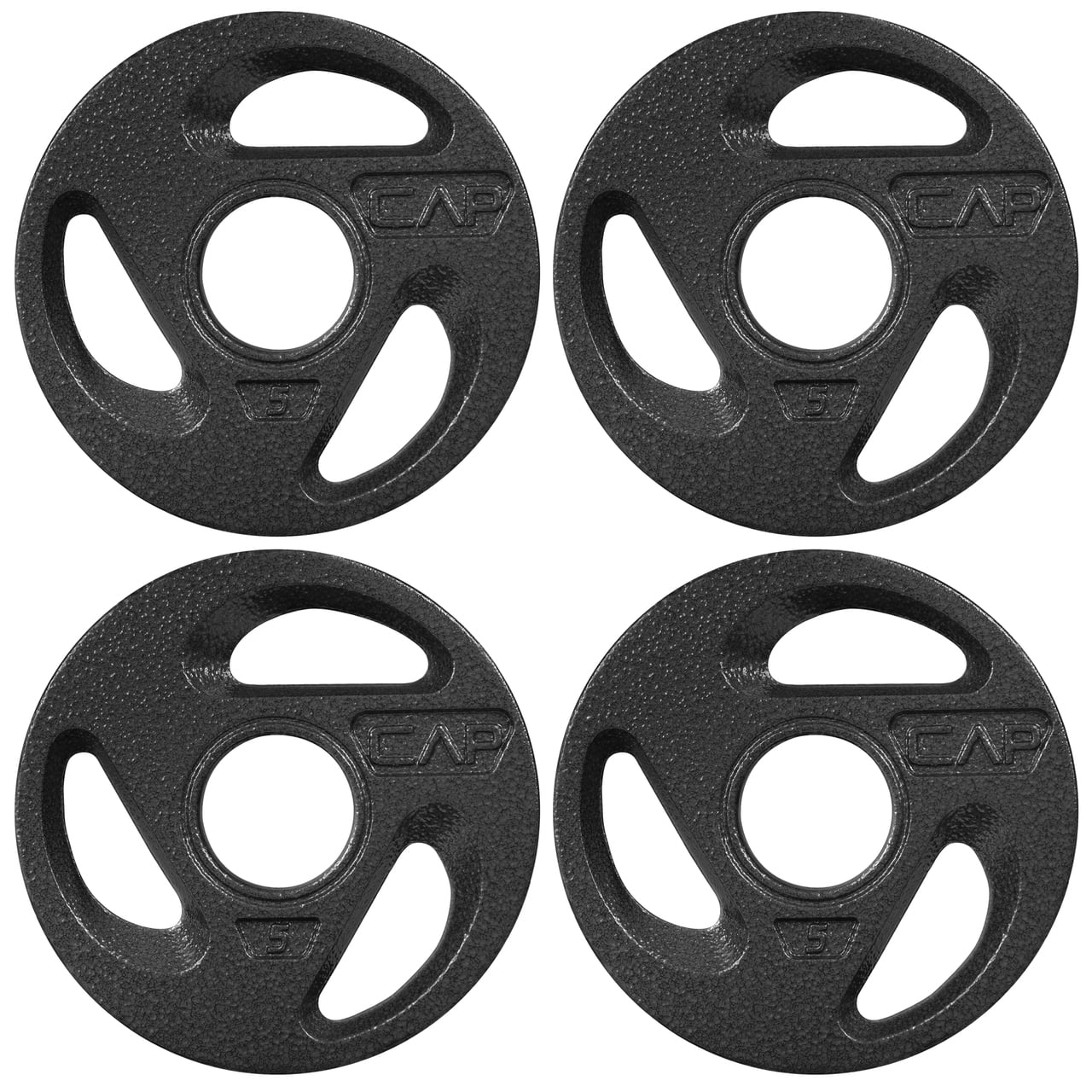 5 Available in 2.5 2-inch Diameter Collar Opening for Compatibility on any Olympic Barbell WF Athletic Supply Olympic Grip Plate 10 25 & 45lb 